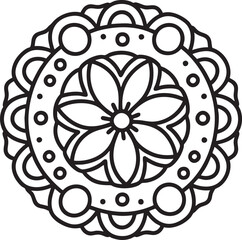 Floral Mandala Art and Decorative Patterns