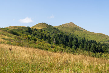 Seven-headed mountain range, Tuapse region, Russia.
