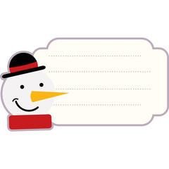 Christmas Note Paper