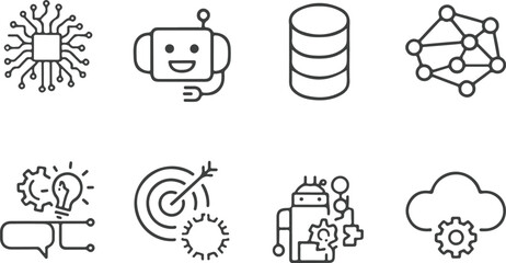 set of vector icons