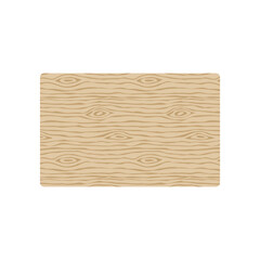 wooden cutting board isolated 