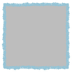 color-filled frame with contrasting colored grunge or eroded edge for your text or graphic 