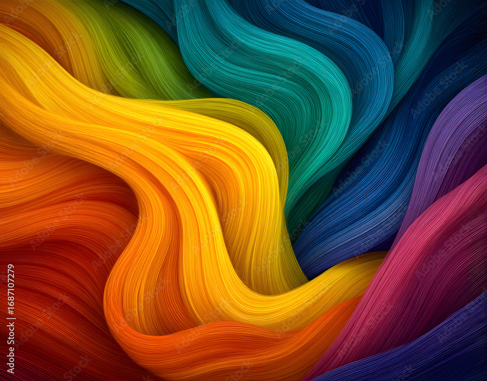 Poster Abstract Colorful Background- A vibrant and dynamic bstract background filled ith colorfu_1(35)