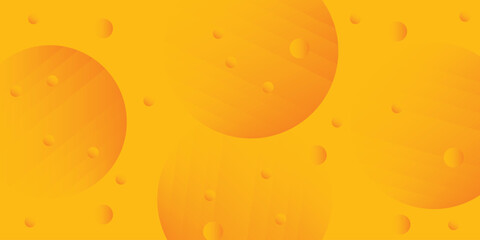 Cheese texture pattern background. Orange yellow Cheese. Circle shapes