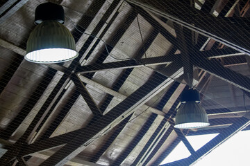 lamp on the roof