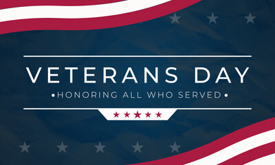 Veterans day background graphic honoring all who served, a beautiful tribute to our heroes. Suitable for patriotic designs.
