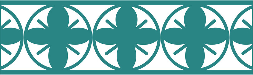 그린 패턴 마스킹 테이프