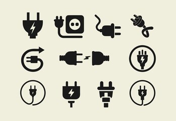 Vector cable plug collection