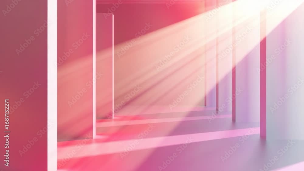 Poster a warm and inviting room with a bright light streaming in through the window, ideal for use in inter