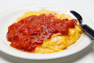 ケチャップオムライス