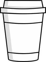 minimalist coffee illustration
