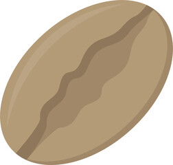 minimalist coffee beans illustration