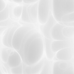 Abstract white PNG overlay featuring soft, flowing shapes and textures, creating a dreamy...