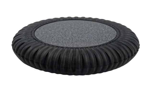 Black swivel seat cushion ergonomic rotating mobility pads for car office chair comfort support elderly portable design