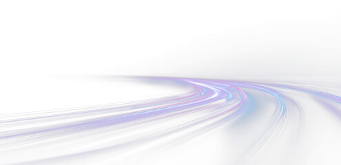 Electric Curve with Dynamic Glow