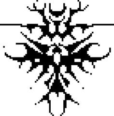 Pixel Art Y2K Neotribal Vectors Brutalism Futuristic abstract vectors
