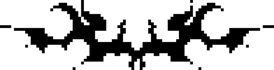 Pixel Art Y2K Neotribal Vectors Brutalism Futuristic abstract vectors
