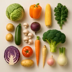 Vegetables and Fruits