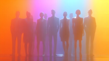 Young Women and Men Sharing Colourful Food at Outdoor Table Surrounded by Nature