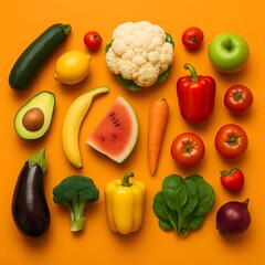 Vegetables and Fruits