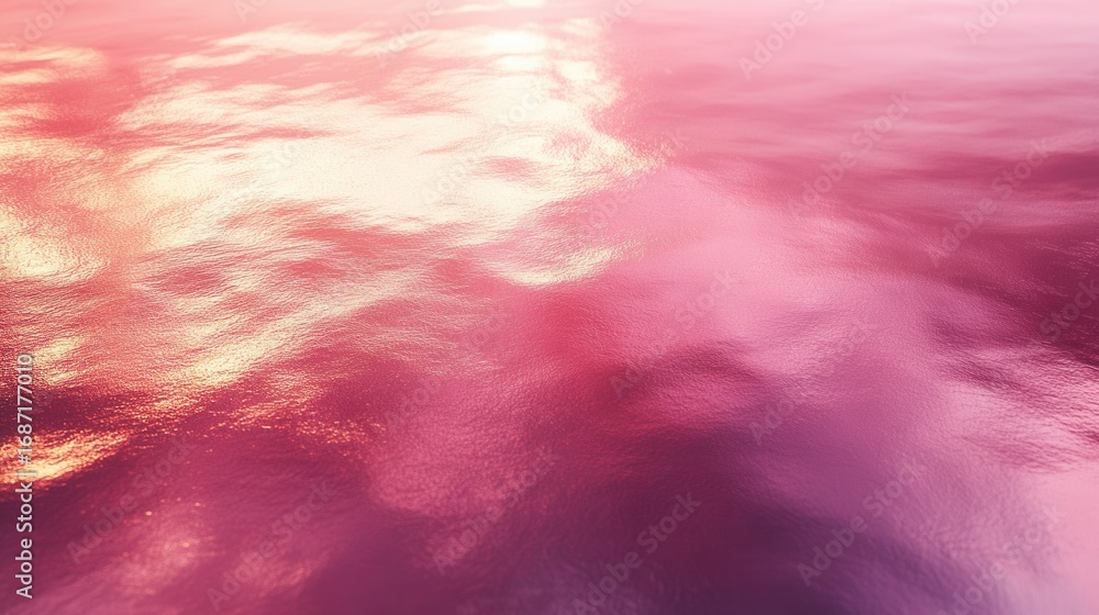 Poster shiny rose gold metallic gradient texture with subtle light reflections - luxurious abstract backgro