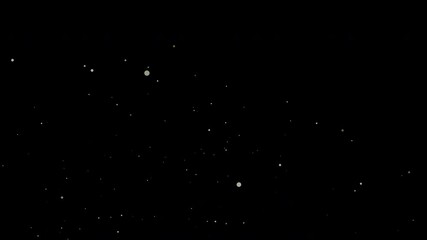 Captivating cosmic dust background animation with stars for space themed projects