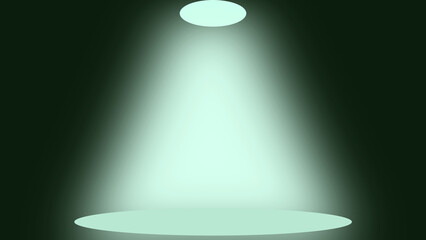 empty stage with spotlights background 