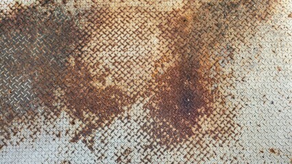 rusty iron motif with irregular pattern. texture and background