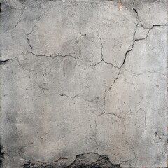 Obraz premium Cracked concrete surface texture with visible imperfections ideal for backgrounds and design projects