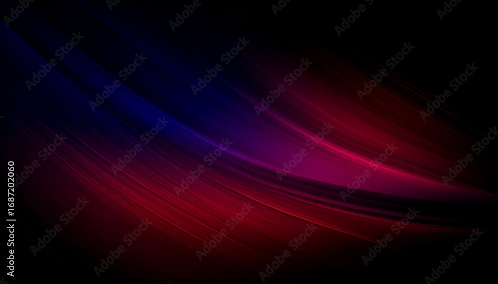 Aufkleber vibrant waves of dynamic light create an elegant modern backdrop with flowing energy and deep color