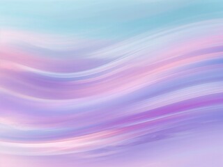 An abstract background with soft, flowing waves in gentle pastel colors. A dreamy and serene modern texture.