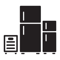 Home cooling appliance vector