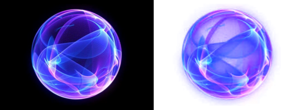 Vibrant abstract sphere illustration with glowing neon lines and swirling patterns, showcasing dynamic energy and modern design elements, perfect for creative projects and digital backgrounds