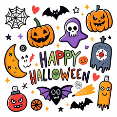 halloween seamless background