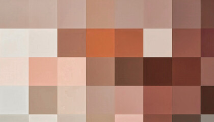 Color Palette in Squares: Earth Tones, Gradients, Squares, and Design