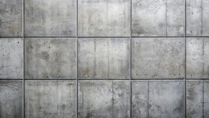 A Textured Wall of Seamless Concrete Panels, Ideal for Modern Architectural Designs and Backgrounds