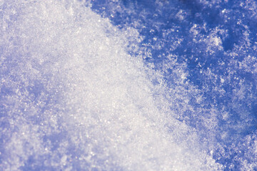 Snow white texture. Background of snow texture. Snowy nature winter background.