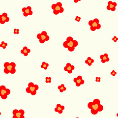 Abstract love background suitable for home decore and wallpaper purpose