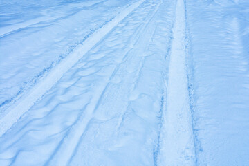 Winter background with snow drifts. Winter landscape with snowdrifts. Fresh beautiful winter...