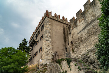 Malcesine - Włochy architektura 