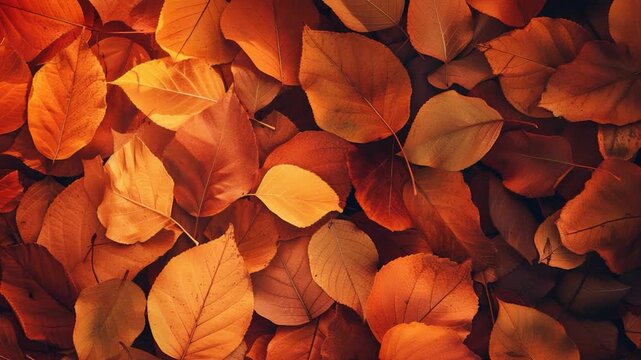 A detailed view of a collection of leaves