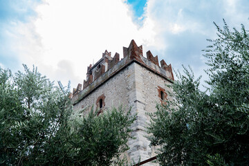 Malcesine - Włochy architektura 