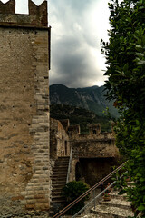 Malcesine - Włochy architektura 