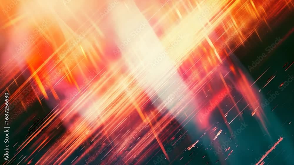 Poster abstract photo of a vibrant red and yellow background with texture and gradient effects