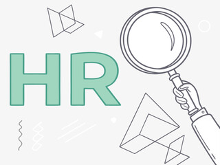 Laptop with search bar and hand-drawn elements