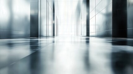 Modern hallway interior