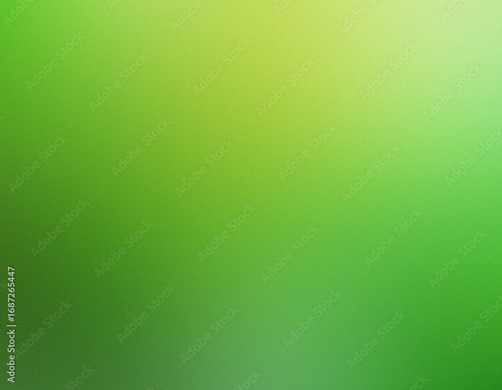 Poster abstract green gradient background with a slight texture and natural lighting with blending to yello