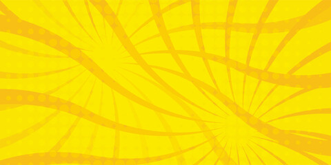 Retro comic rays yellow dots background. eps 10