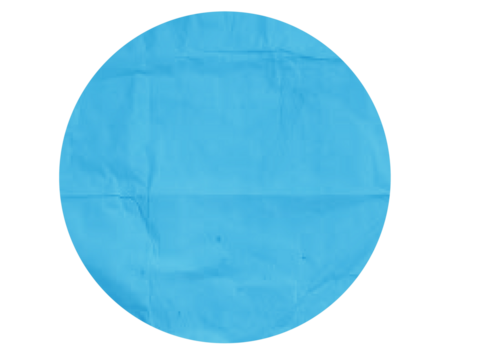 Blue round circle icon pattern