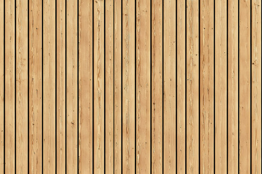 Detailed light brown wooden planks arranged vertically, creating a textured backdrop
